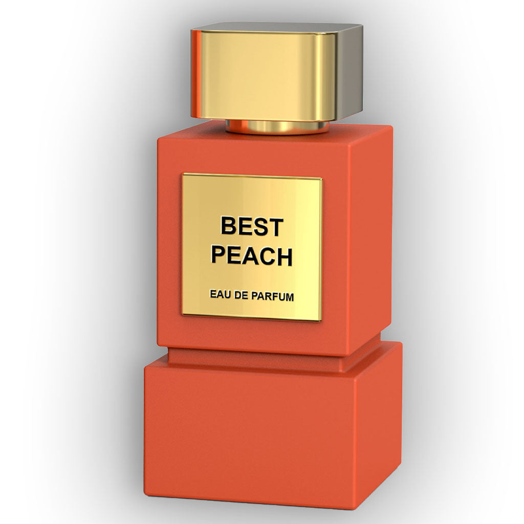 MILESTONE Best Peach — Unisex 100ml EDP: Premium Peach, Cognac & Vanilla Fragrance for Retailers