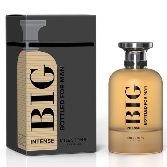 MILESTONE Big Bottled Intense (Pour Homme) — 100ml Eau de Parfum: Premium Spiced-Citrus Men’s Fragrance for High-Margin Retail