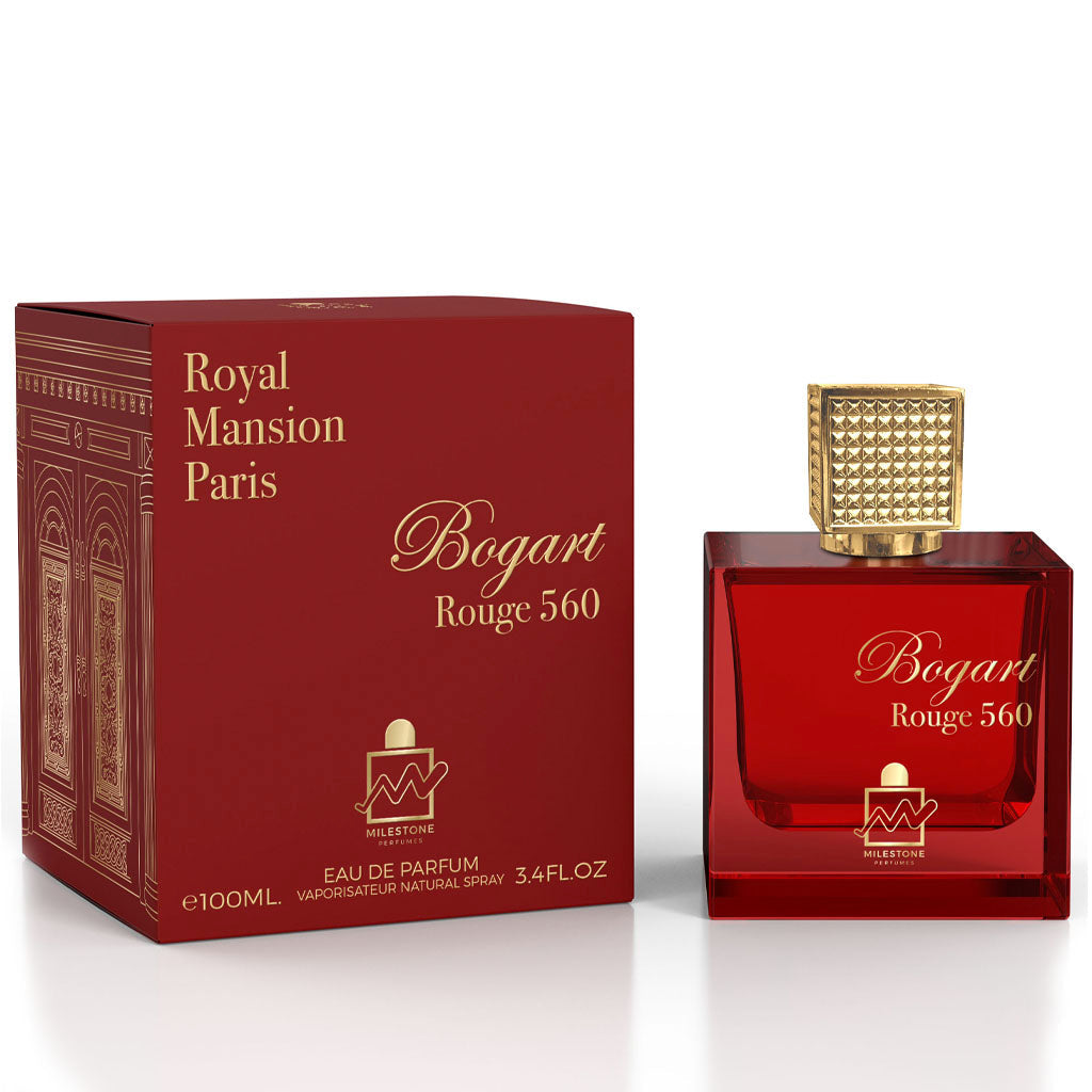 MILESTONE Bogart Rouge — Premium Unisex 100ml Fragrance for Discerning Retail Consumers