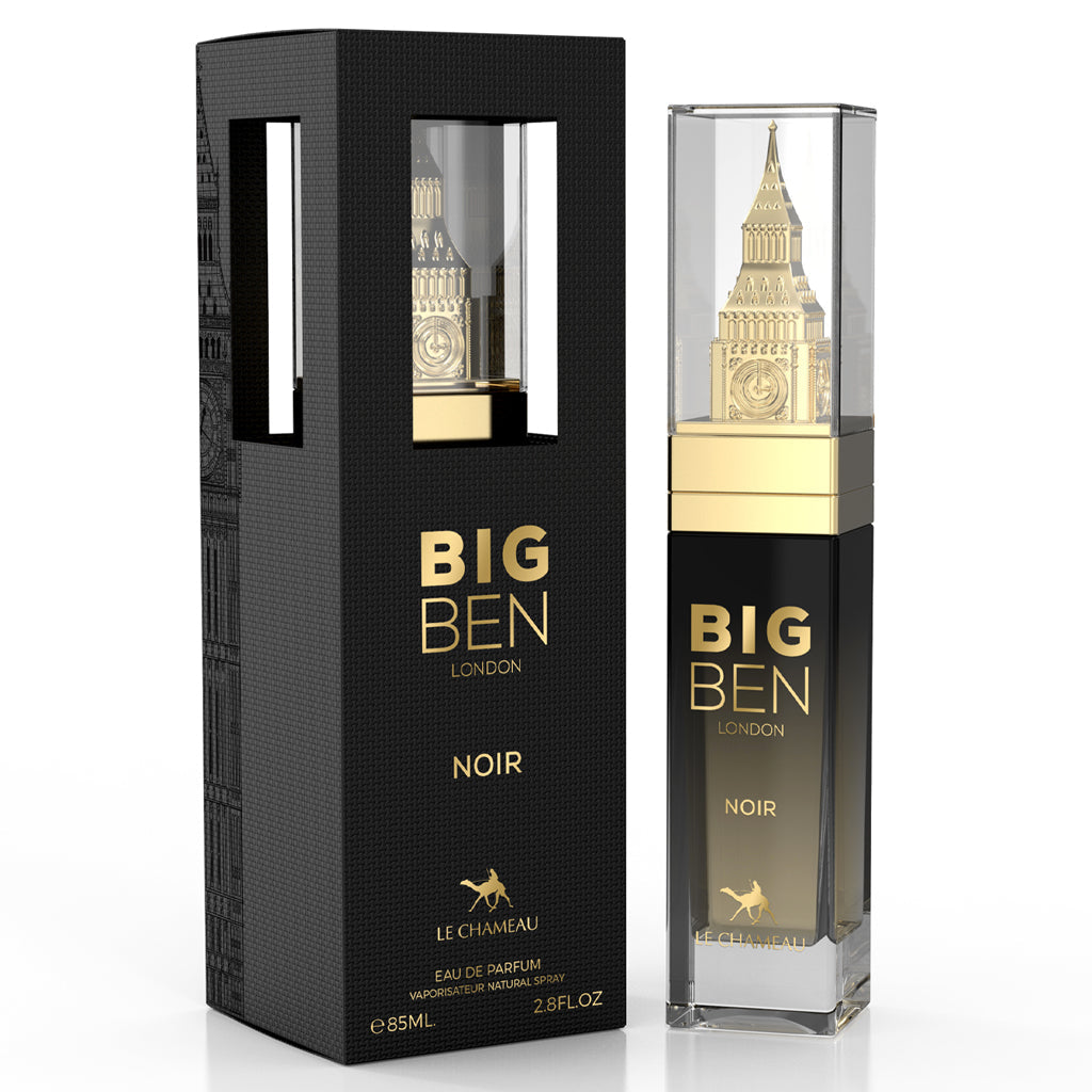 LE CHAMEAU Big Ben London Noir — Unisex 85 ml Eau de Parfum: Versatile Signature Scent for Premium Retailers