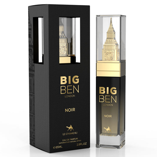 LE CHAMEAU Big Ben London Noir — Unisex 85 ml Eau de Parfum: Versatile Signature Scent for Premium Retailers