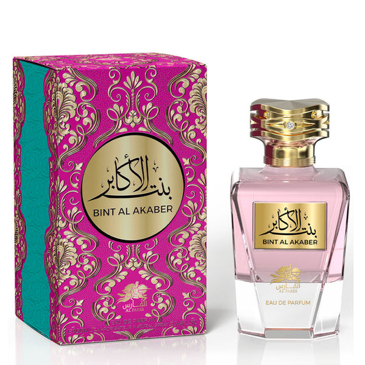 Emper AL FARES — Bint Al Akabeer 100ml Unisex Eau de Parfum: Premium Saffron, Rose & Leather Accord for Upscale Retailers