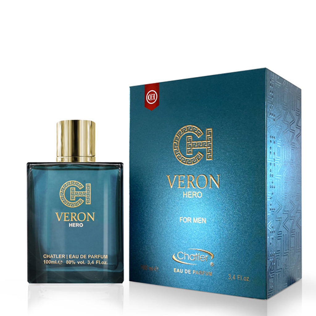 CH VERON HERO Men Eau de Parfum 100ml — Premium Aromatic-Oriental Signature Scent for Upscale Retail