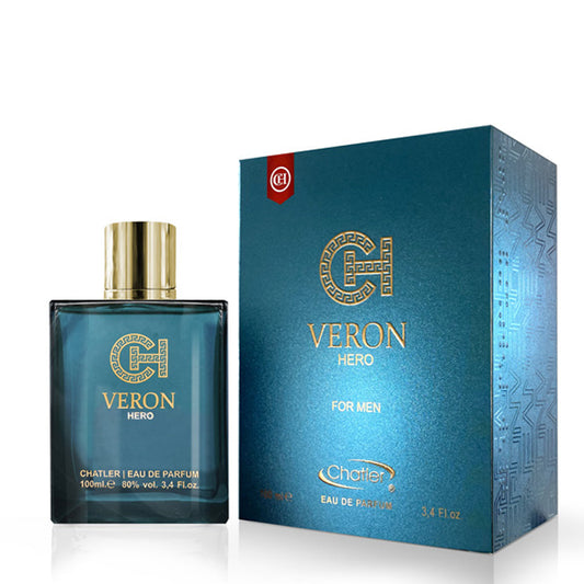CH VERON HERO Men Eau de Parfum 100ml — Premium Aromatic-Oriental Signature Scent for Upscale Retail