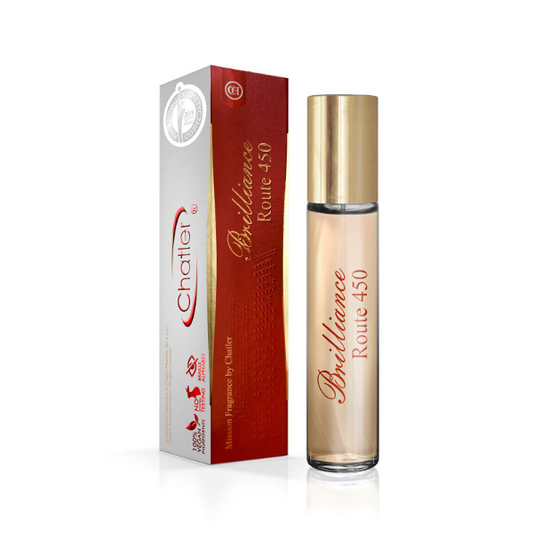 Brilliance Route 450 — Premium Amber Floral-Woody Signature Fragrance, 30 ml Pack of 5 + Free Tester