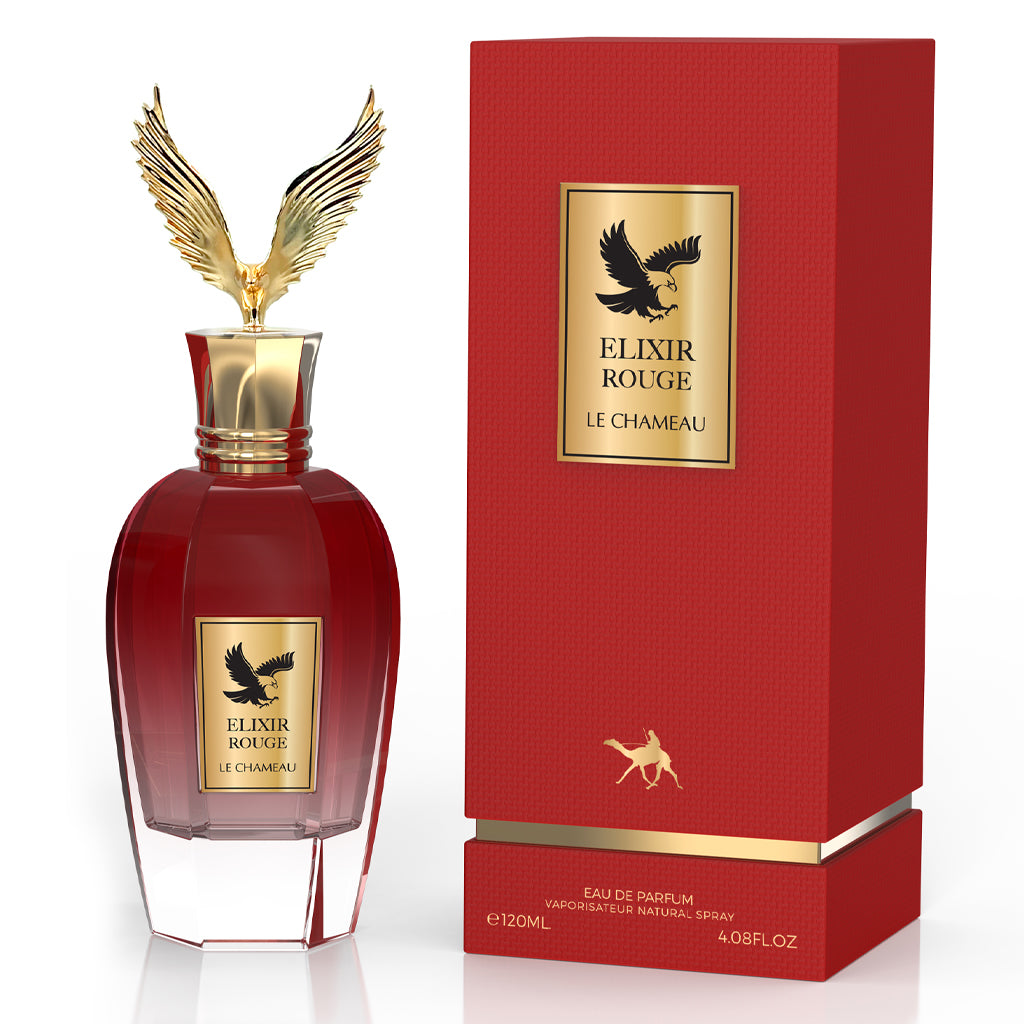 LE CHAMEAU Elixir Rouge 120ml — Premium Unisex Eau de Parfum for High-Margin Retail