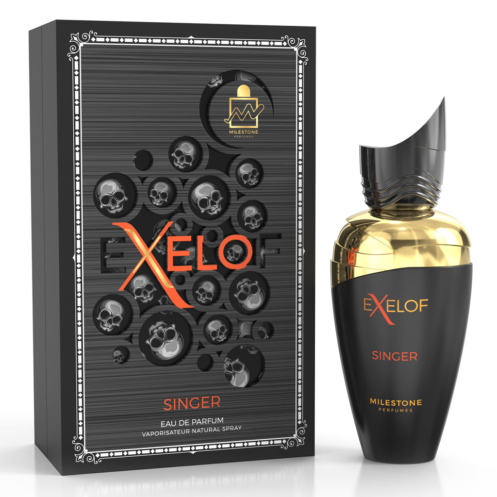 MILESTONE Exelof Singer — 100 ml Eau de Parfum: Luxurious Signature Scent for Discerning Consumers