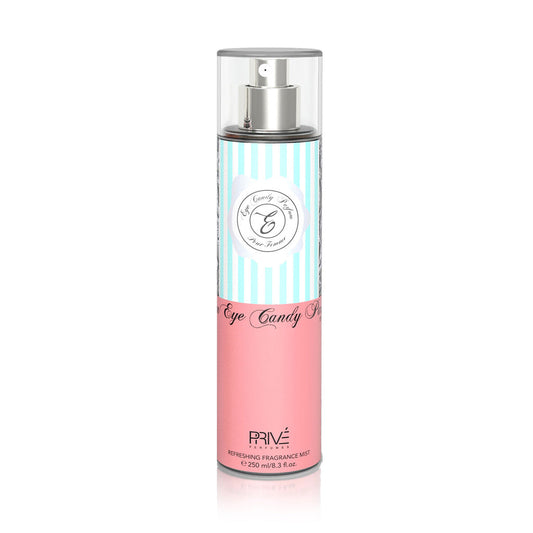 PRIVE Eye Candy (Pour Femme) — 3×250ml Wholesale Body Mist | Retail-Ready, Mass-Appeal Gourmand-Floral for High-Turnover Stores