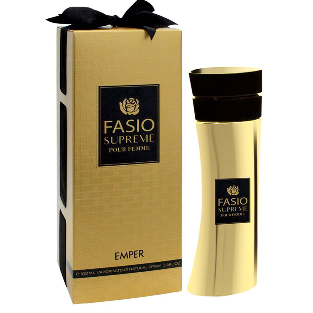 EMPER Fasio Supreme — Luminous Floral-Amber Eau de Parfum 100 ml for Modern Women