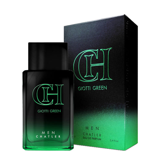 CHATLER CH Giotti Green — 100ml Men's Eau de Parfum | Fresh, Upscale Fragrance for Retailers