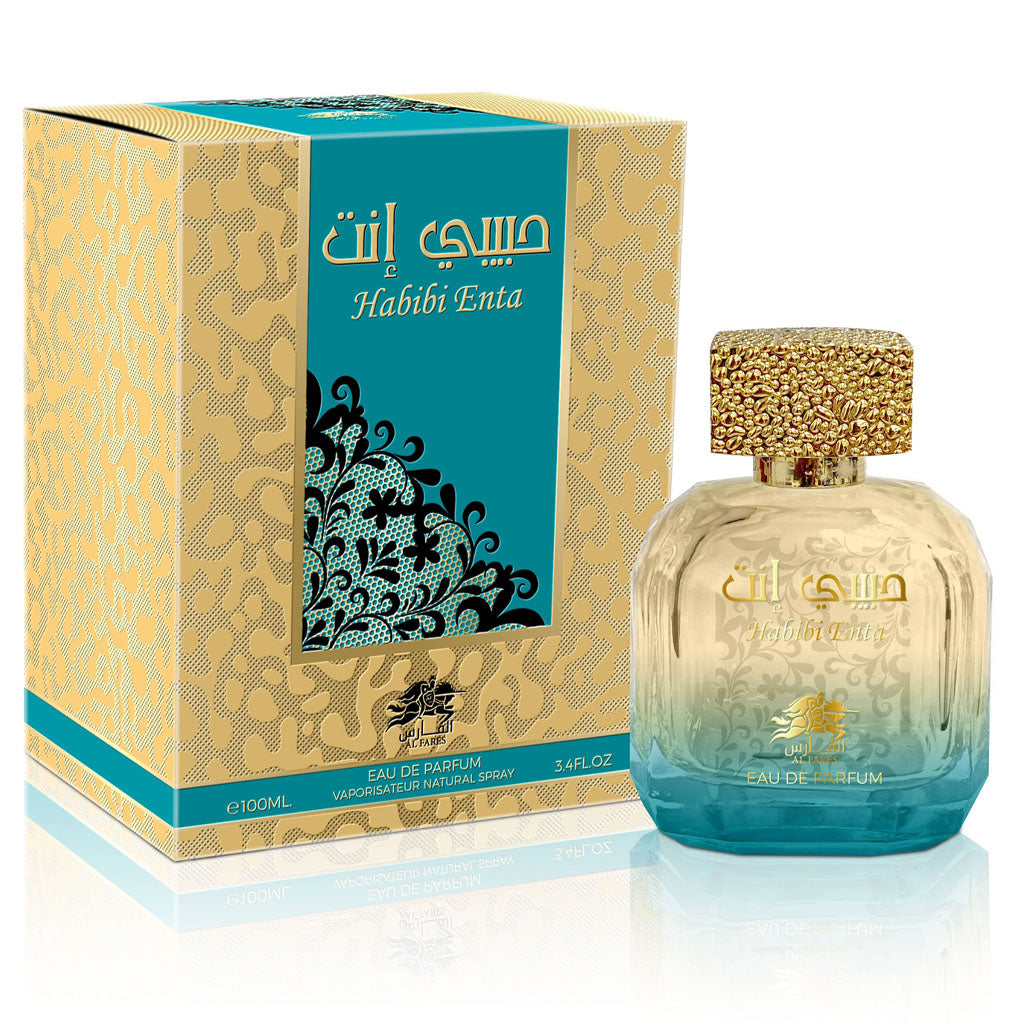 AL FARES Habibi Enta 100ml — Unisex Luxury Fragrance (Oud, Vanilla & Musk) for Premium Retail