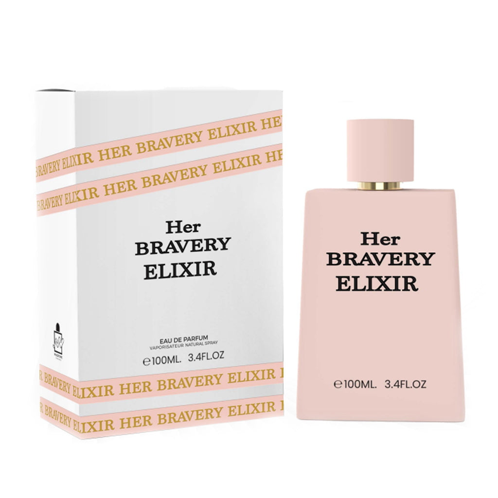 MILESTONE Her Bravery Elixer — 100ml Eau de Parfum: Vibrant Berry-Floral Signature with Vanilla-Musk Base