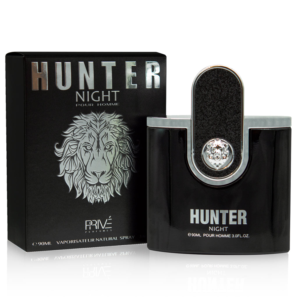 PRIVE Hunter Night 90ML — Dark, Sophisticated Eau de Parfum for Premium Retail & Corporate Gifting