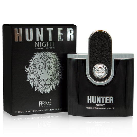 PRIVE Hunter Night 90ML — Dark, Sophisticated Eau de Parfum for Premium Retail & Corporate Gifting