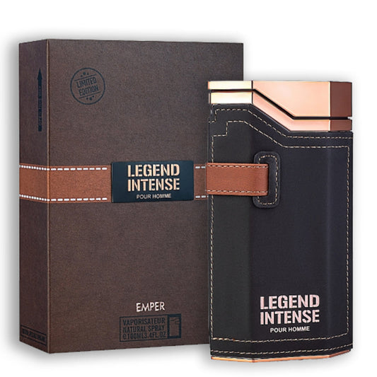 EMPER Legend Intense Pour Homme — 100ml EDT: Modern, Intense Men’s Fragrance for Retail Retailers