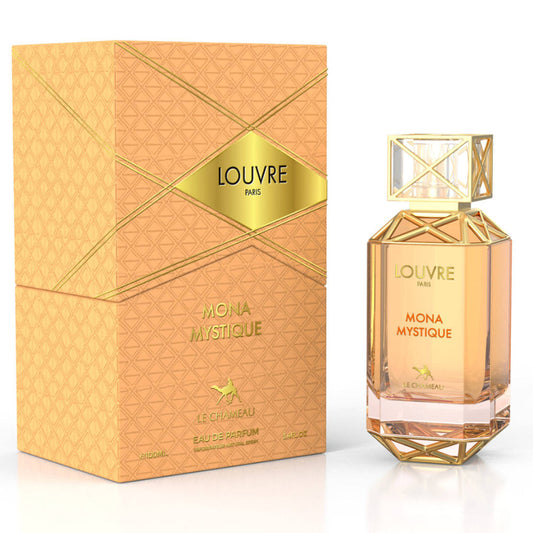 LE CHAMEAU Louvre Paris — Mona Mystique 100 mL: Premium Gourmand Eau de Parfum for High-Margin Boutique Retail
