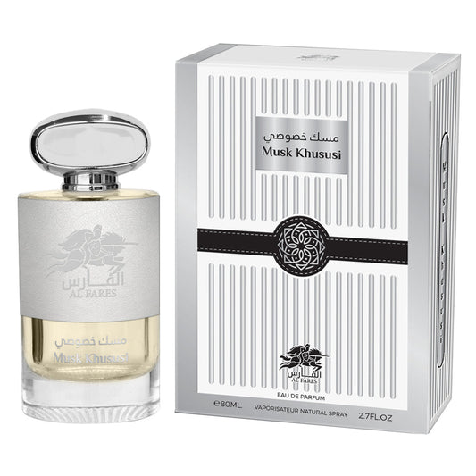 AL FARES Musk Khususi — Premium Unisex 80ML EDP: High-Margin, Repeat-Purchase Fragrance for Retail & Corporate