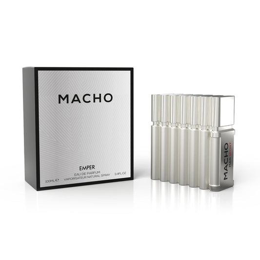 EMPER Macho Man Sport — Unisex 100ml EDP: Fresh Aquatic-Fruity Fragrance with Neroli, Cedar & Warm Amber Base