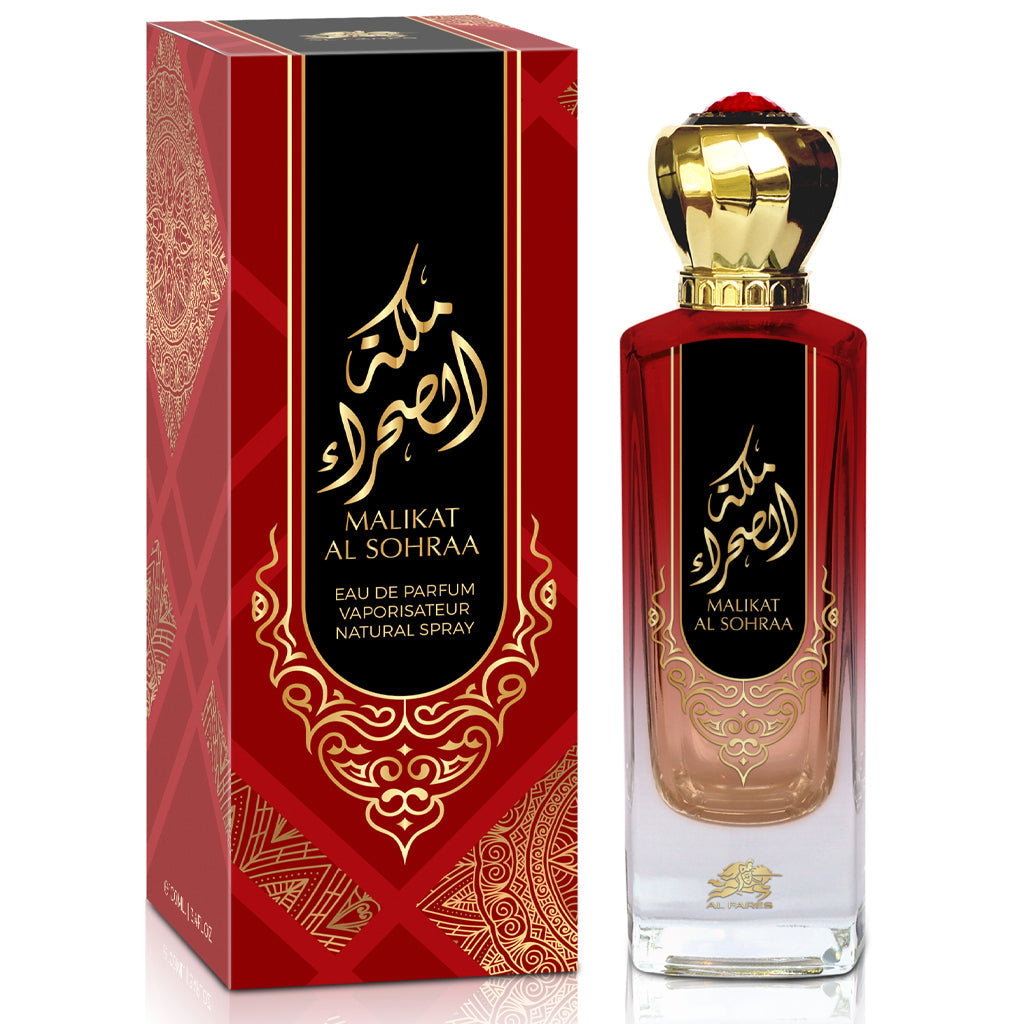 AL FARES Malikat Al Sohra — 100ml Unisex Eau de Parfum | Premium Nighttime Signature Fragrance
