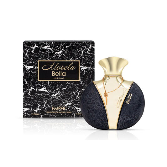 EMPER Morello Bella Pour Femme 80 ml EDP — Premium Floral-Oriental Women's Fragrance with Mandarin, Orange Blossom & Honey — Retail-Ready, High-Margin Product