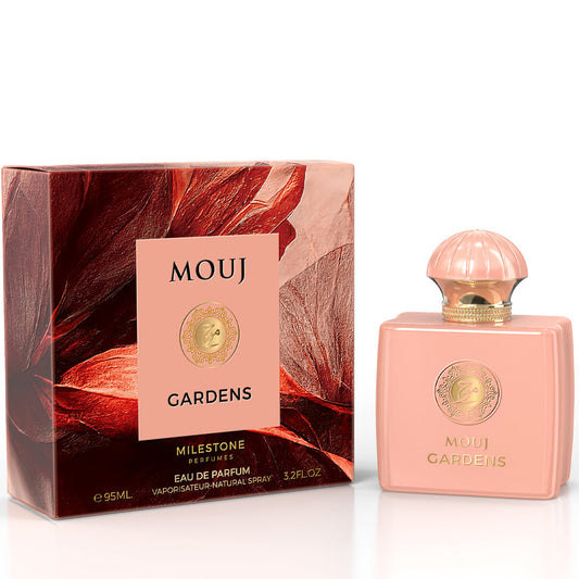 MILESTONE Mouj Gardens — Premium 95ml Unisex Eau de Parfum for Retail & Wholesale