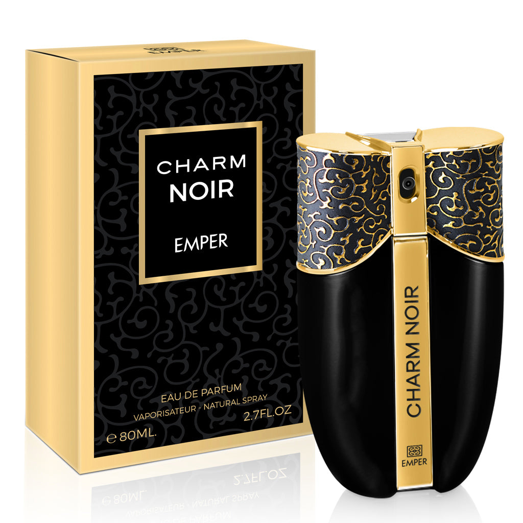 EMPER Charm Noir — Unisex 80ml Eau de Parfum | Elegant Woody-Fruity Signature for High-Margin Retail