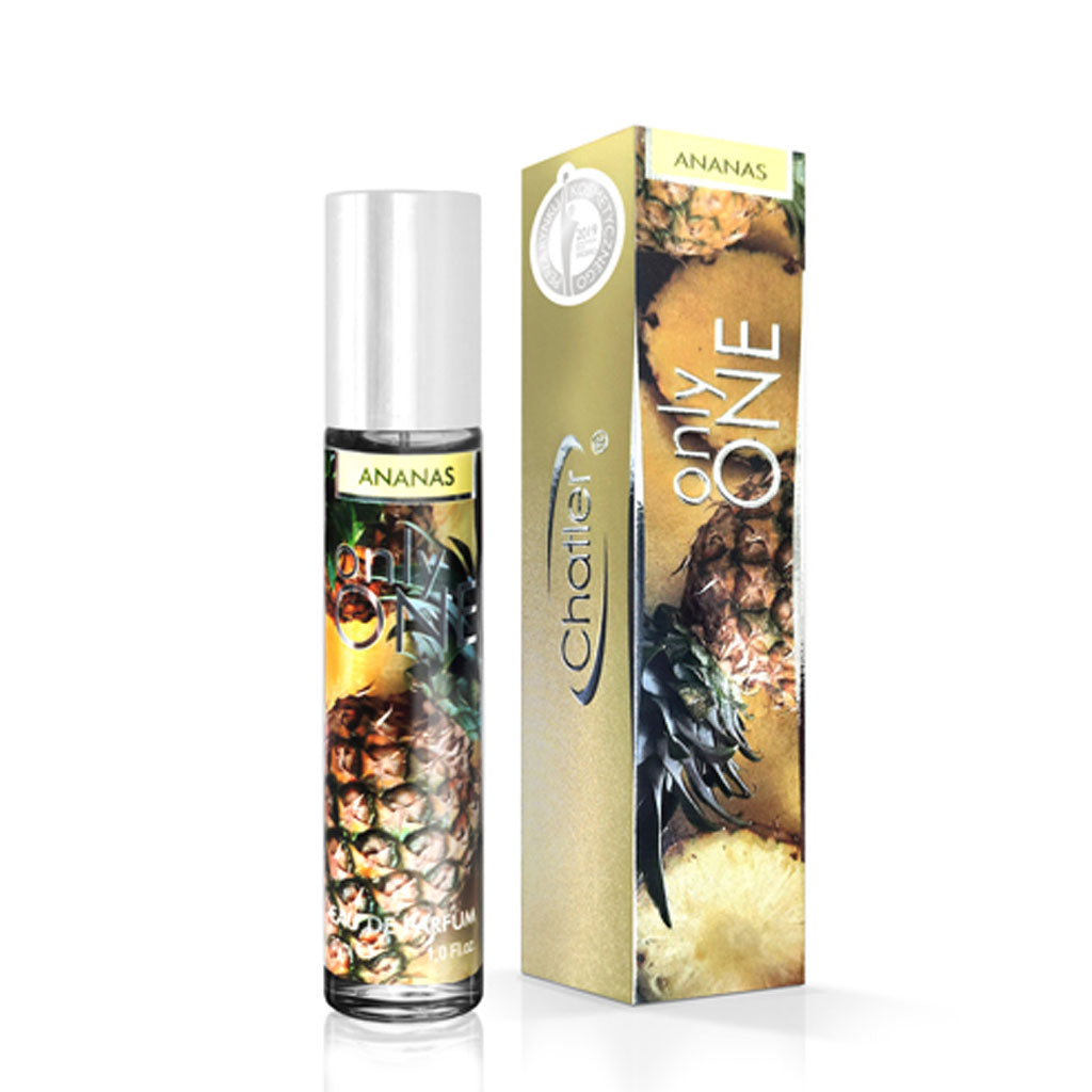 CHATLER Only One Pineapple — 5 × 30ml Retail Set + Free Tester: Premium Pineapple Accord for Impulse and Gift Sales