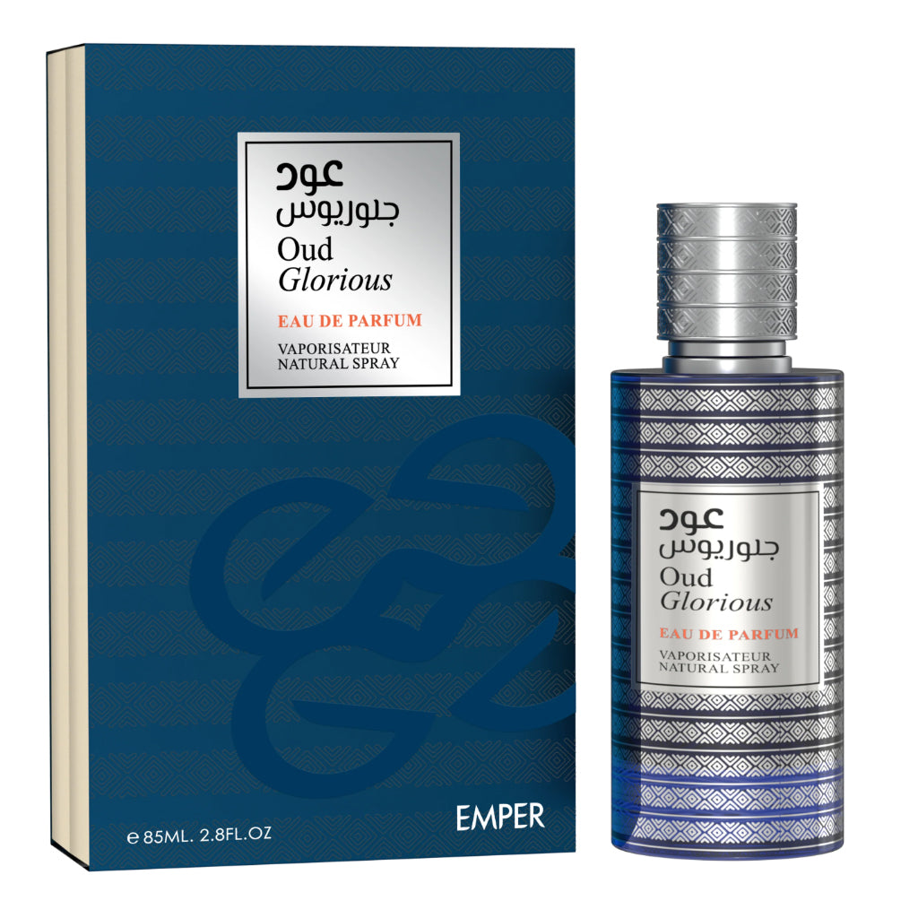 EMPER Oud Glorious — 85ml Unisex Eau de Parfum: Premium Oud Blend for Luxury Retailers