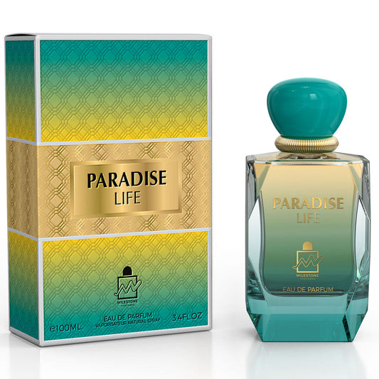 MILESTONE Paradise Life (Pour Femme) — 100ml EDP: Fresh Citrus & Jasmine Women's Fragrance for Retailers