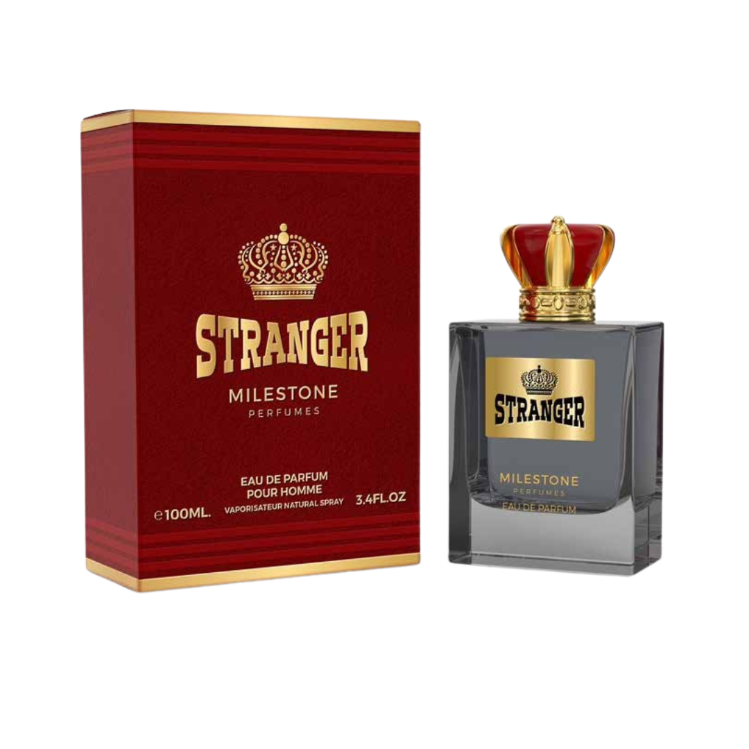Milestone Stranger Eau de Parfum (100 ml) — Premium Unisex Fragrance for Retail