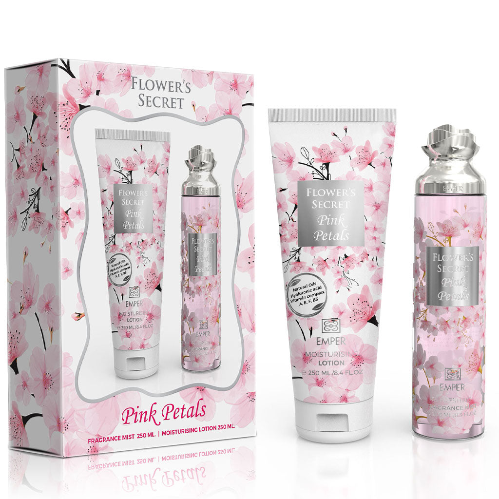Emper Flower’s Secret “Pink Petals” Gift Set