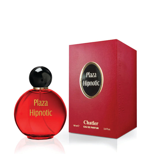 CHATLER Plaza Hipnotic Woman — 100 ml Eau de Parfum | Premium Jasmine–Orange Blossom Accord with Tonka–Vanilla Finish