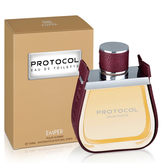 EMPER Protocol Pour Homme — 100ml: Refined Masculine Signature Scent for Retail and Corporate Gifting