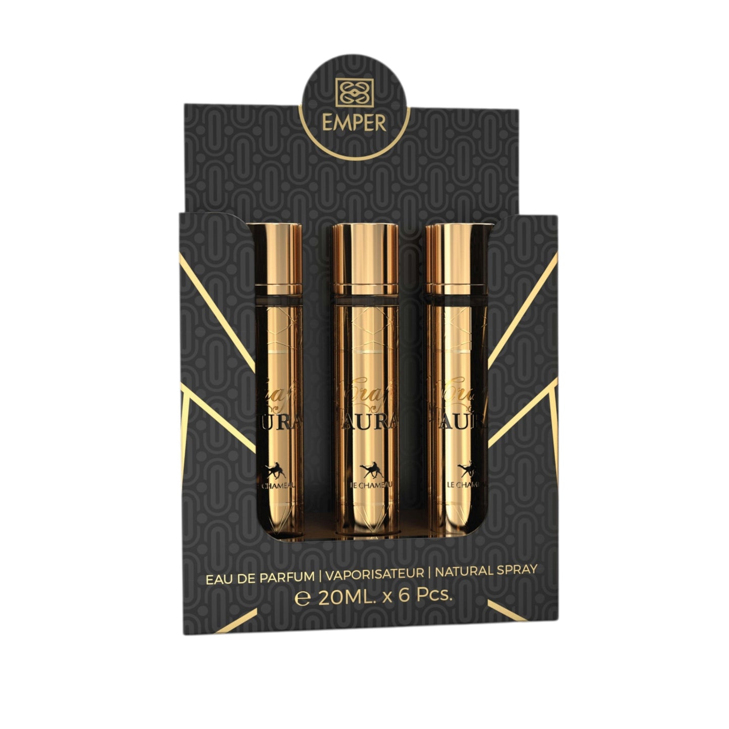 LE CHAMEAU Craft Aura (Pour Femme) Eau De Parfum 23x 20ml Plus 1 Free Tester