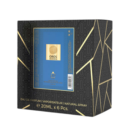 MILESTONE Oros (Pour Homme) Eau De Parfum 5x 20ml Plus 1 Free Tester