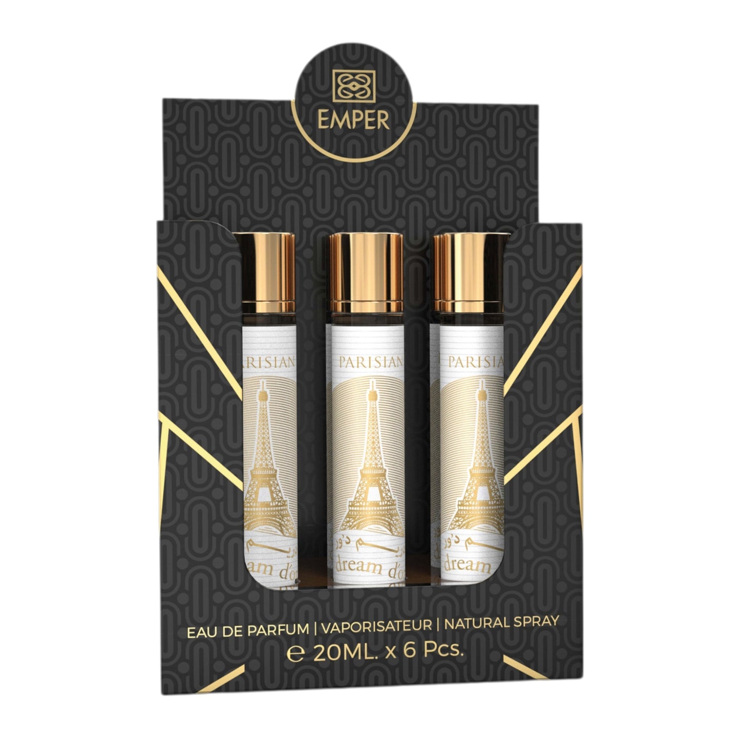 Le Chameau Parisian Dream D'Or Eau De Parfum  23x 20ml Plus 1 Free Tester