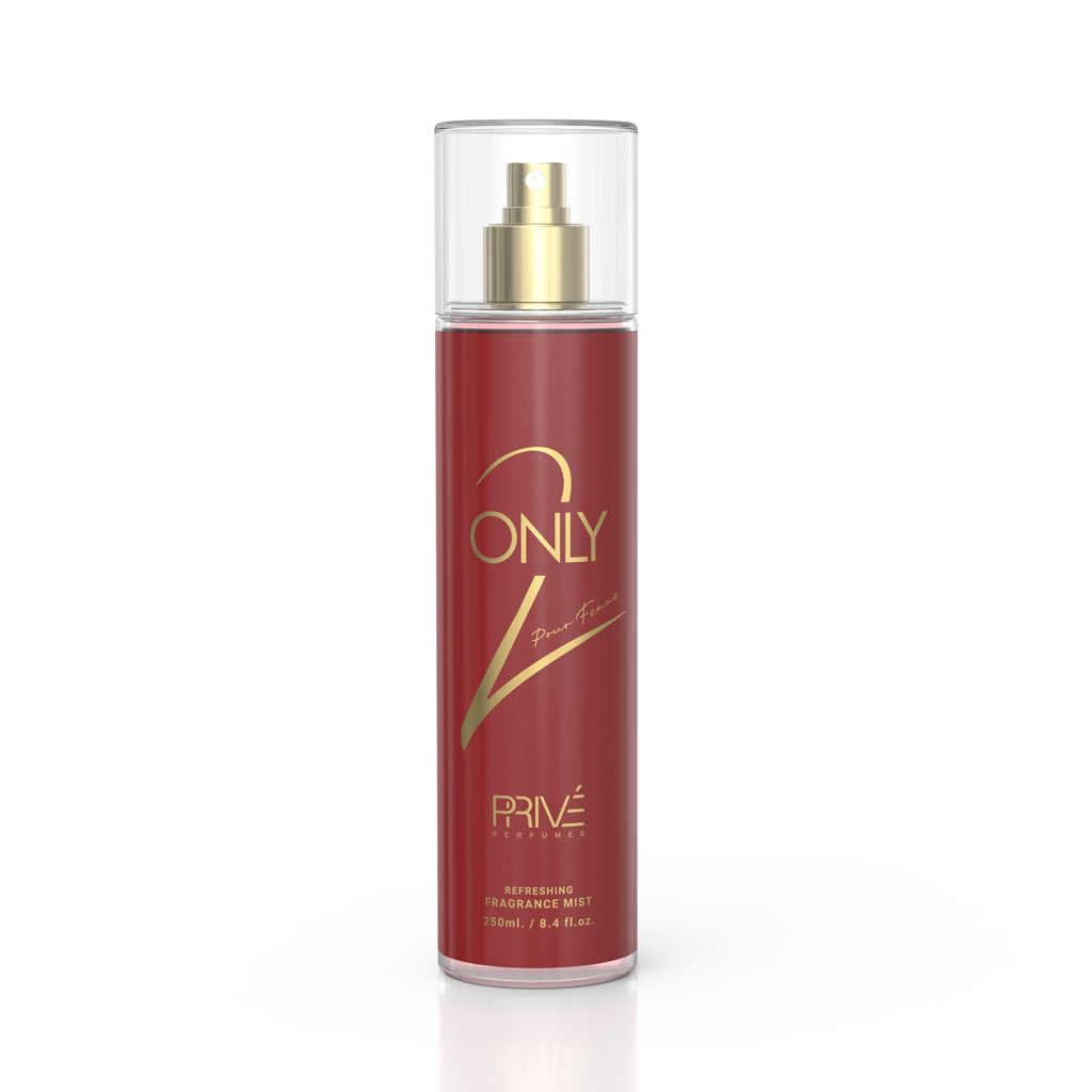 PRIVE Only 2 Body Mist — 250ml 3-Pack Wholesale | Shelf-ready, High-margin Fragrance for Retailers