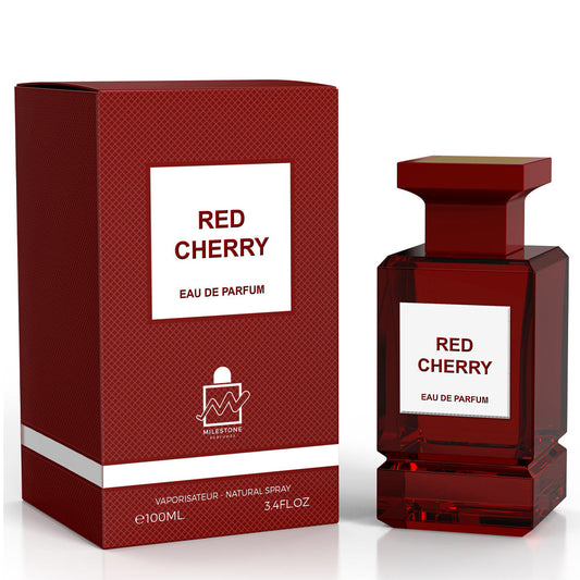 MILESTONE Cheris Rouge — Unisex 100ml Eau de Parfum by Emper | Premium Cherry & Warm-Spice Fragrance for Retailers