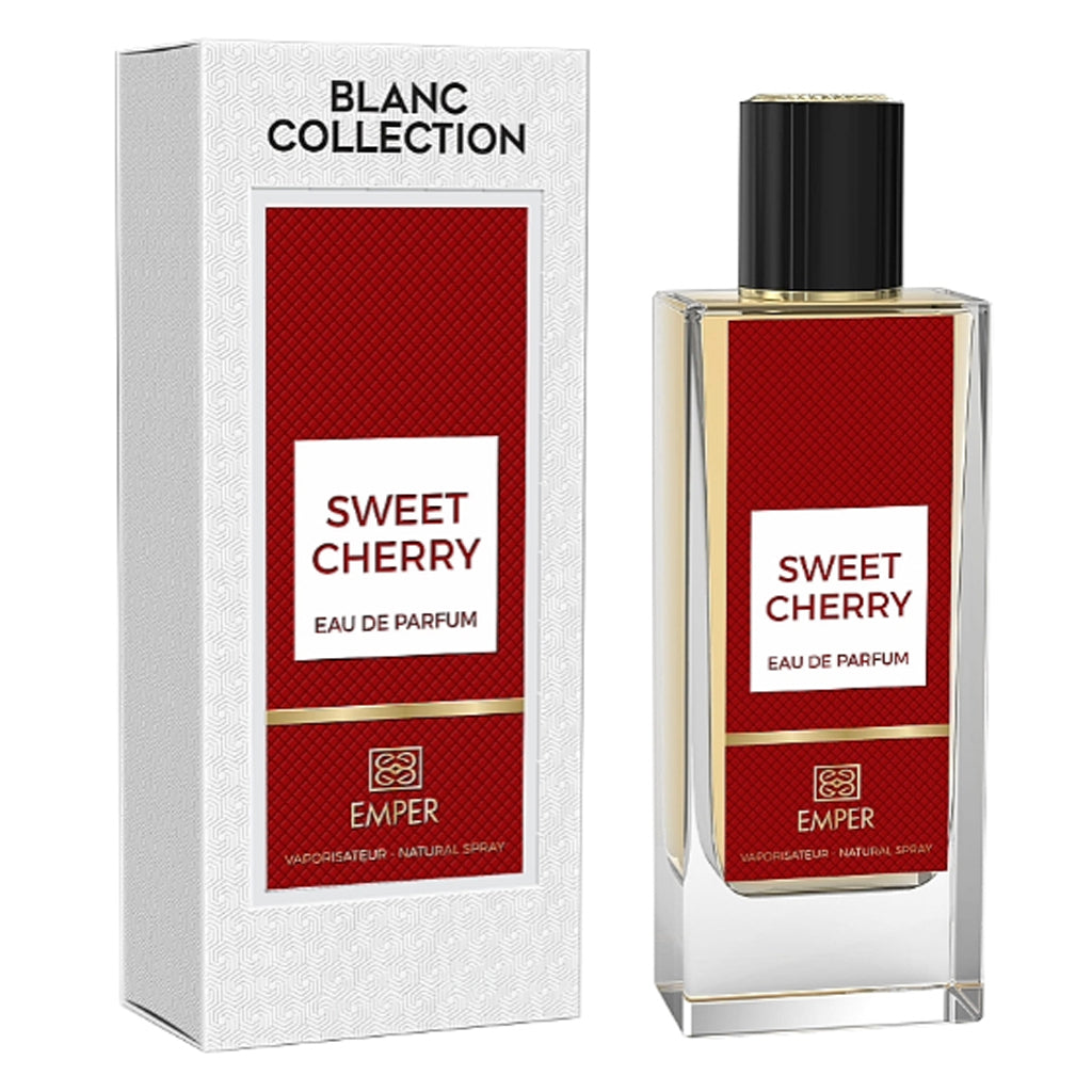Emper Blanc Collection — Sweet Cherry 85ml EDP (33% Concentrate): Premium Unisex Fruity Fragrance for High?Margin Retail