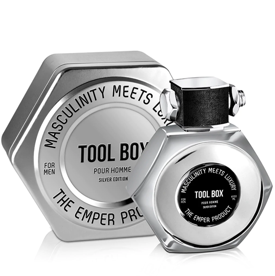 EMPER Tool Box Silver 100ml EDT — Premium Citrus-Fruity Fragrance to Boost Retail Margins and Conversions