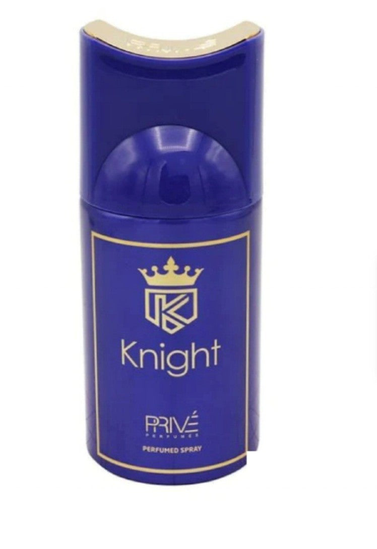 PRIVE Knight Perfume Deodorant — Wholesale 6×250 ml Pack | Premium Scent for Retailers & Hospitality