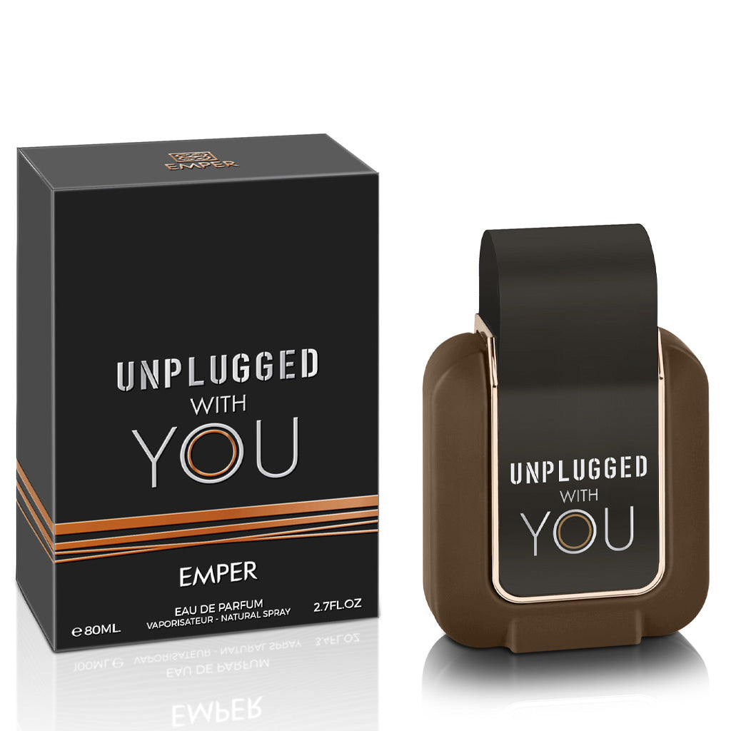 Unplugged With You — Pour Homme 80ml EDP: Premium Masculine Fragrance (Cardamom, Pineapple, Amberwood) for High-Margin Retail