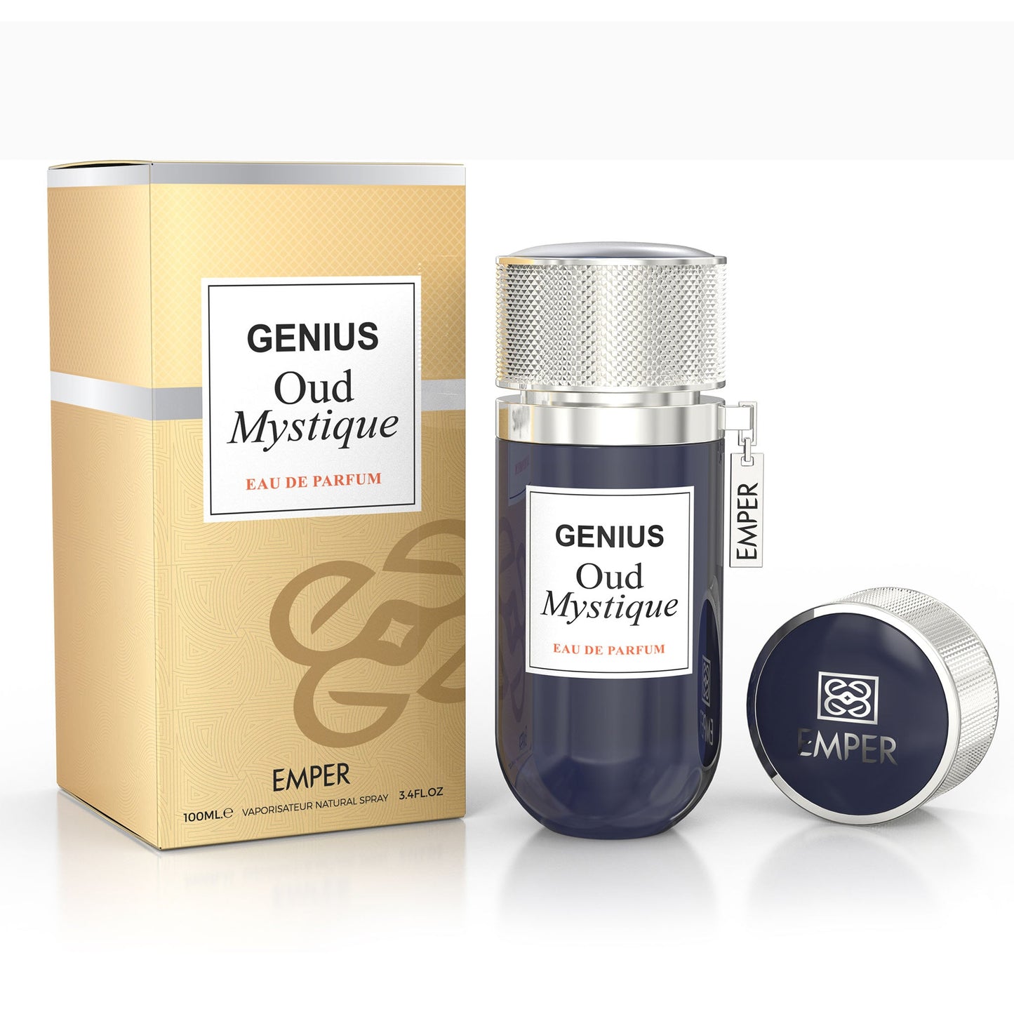 Genius Oud Mystique — 100ml Unisex Eau de Parfum | Premium High-Margin Oud Blend for Upscale Retailers