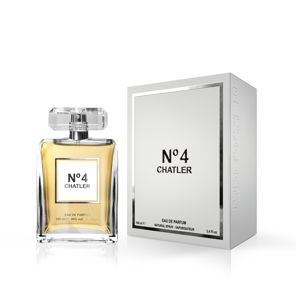 No.4 Chatler Woman — 100ml Premium Floral Eau de Parfum: A Luxury Bestseller for high-end Retail