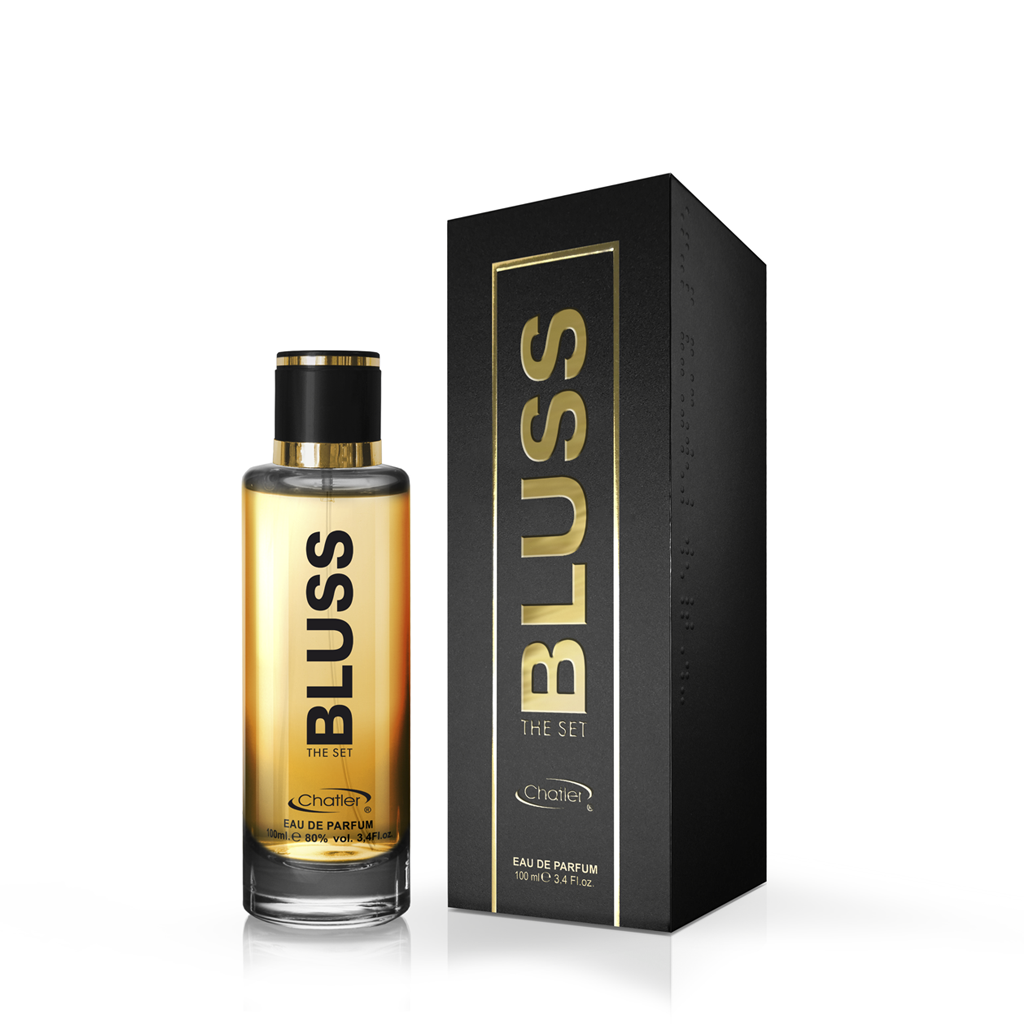 CHATLER Bluss “The Set” — Premium High-Margin Men's Eau de Parfum (100 ml) with Spicy Ginger, Maninka Heart & Luxurious Leather Base