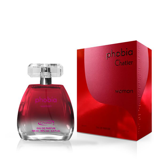 CHATLER Phobia Woman — 100 ml Oriental-Floral Eau de Parfum | Long-Lasting Signature Scent