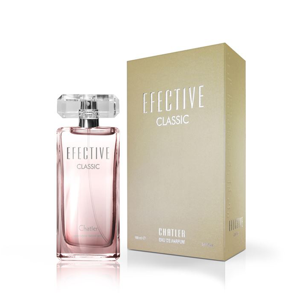 CHATLER Effective Classic Woman Eau de Parfum 100ml — Timeless Floral-Citrus Signature with Sandalwood-Amber Base for Retail, Hospitality & Gifting