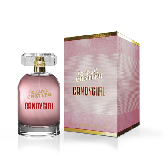 Original Chatler CANDYGIRL 100 ml — Premium Gardenia & Blood Orange Eau de Parfum with Honey Heart and Patchouli Base