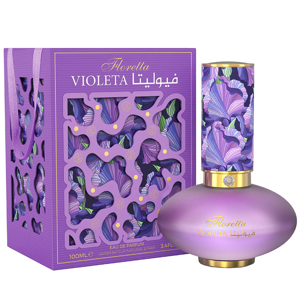LE CHAMEAU FLORETTA VIOLETA 100ml Eau de Parfum for Women – Floral Amber Perfume