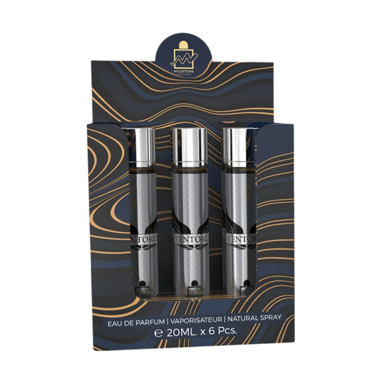 MILESTONE VENTOROUS Eau De Parfum 5x 20ml Plus 1 Free Tester